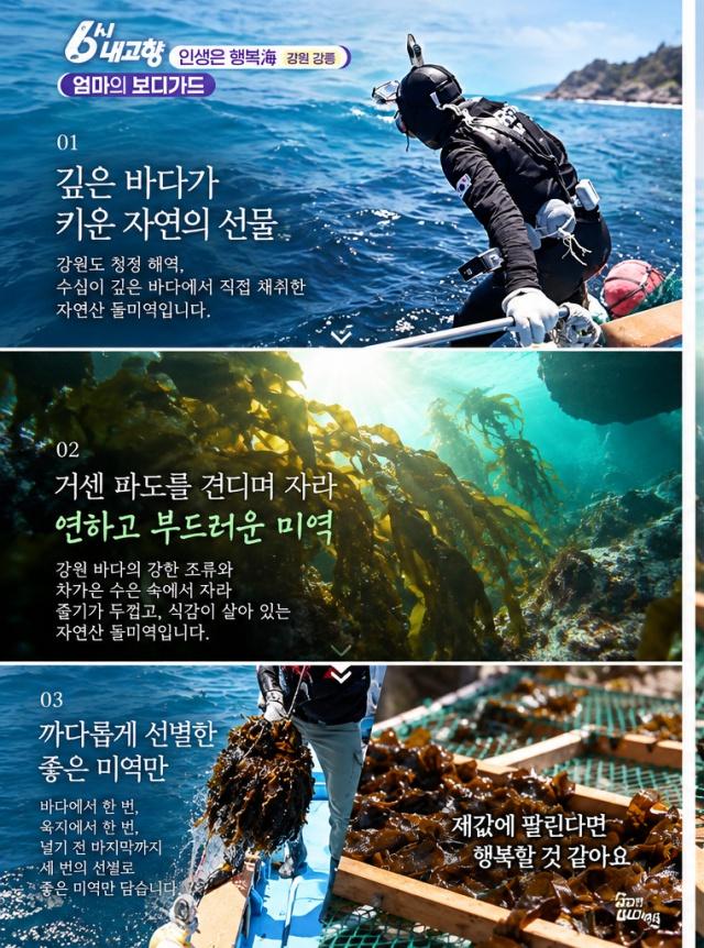자연산 돌미역 110g 사진 1