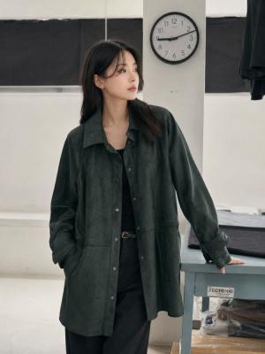 딥그린 코트