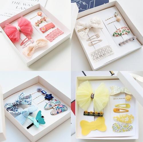 여아 머리핀 선물 SET