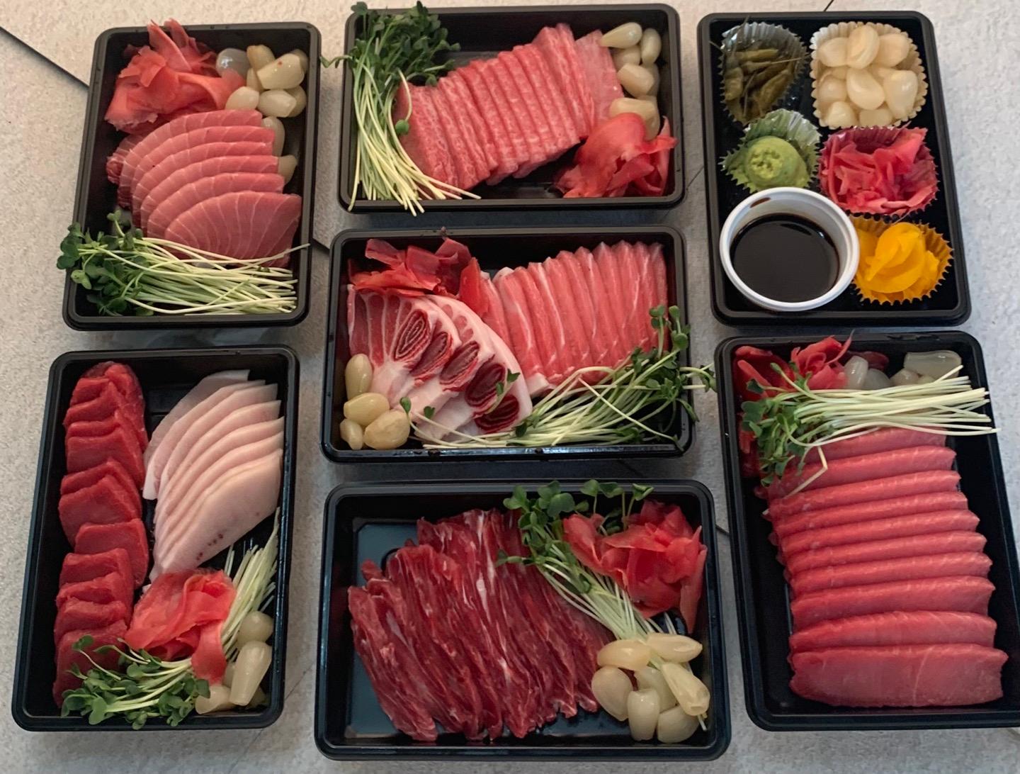 참치회 모둠세트 600g