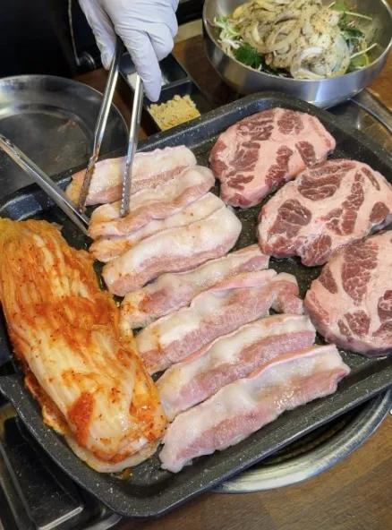 이모 오늘 고기 뭐예요