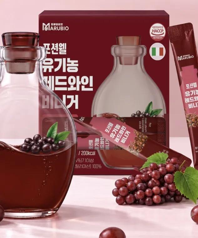 마루바이오 포션웰유기농레드와인비니거