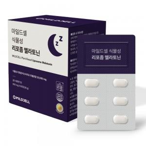 마일드셀 식물성 리포좀 멜라토닌 1박스(60정)