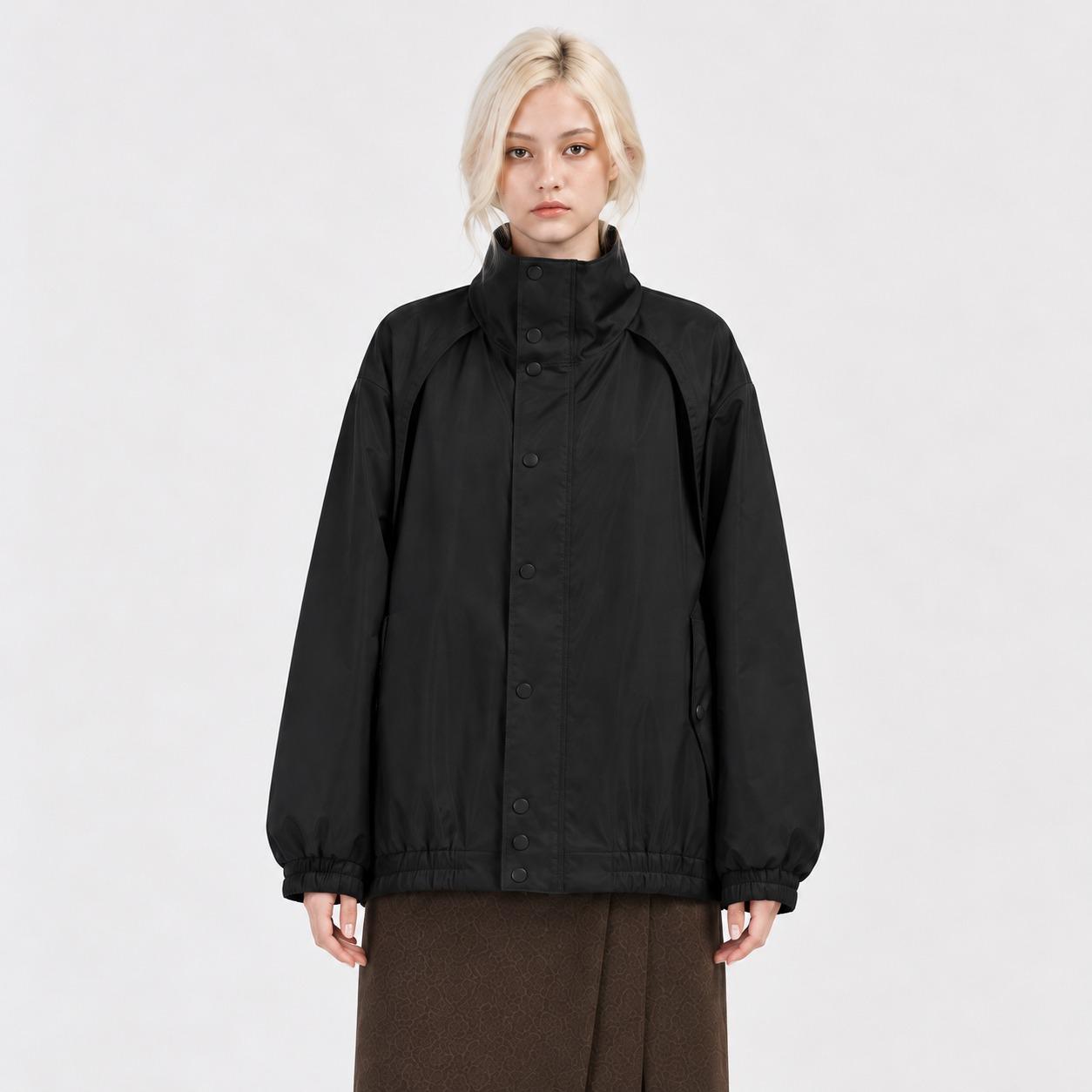 Recycled Polyester Water-Repellent Unisex Loose-Fit Jumper