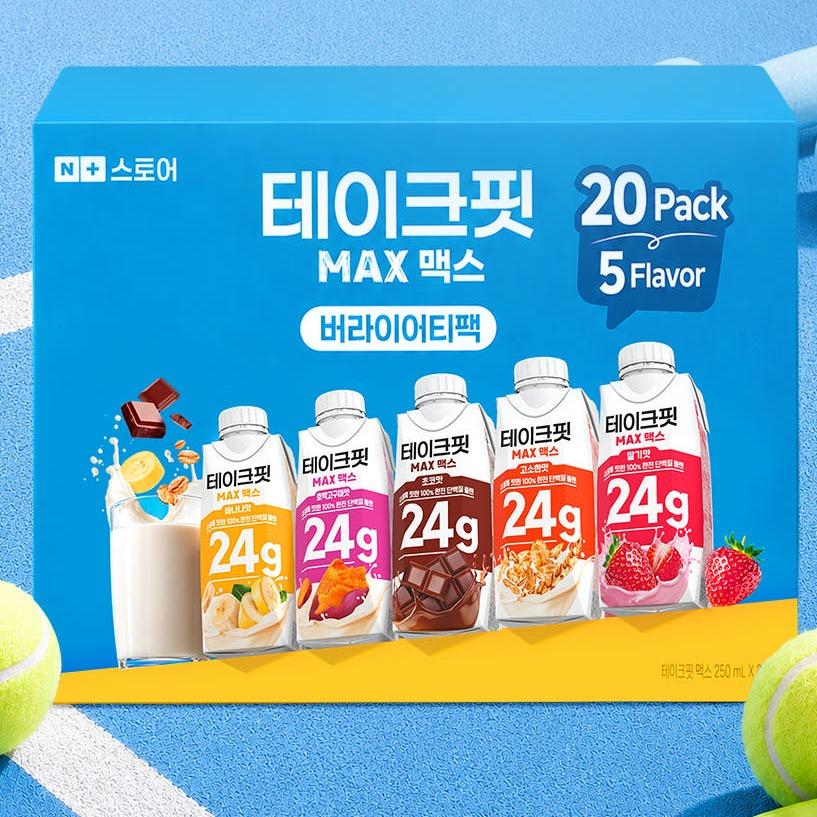 테이크핏 맥스 버라이어티팩 250ml, 20개 (12차)