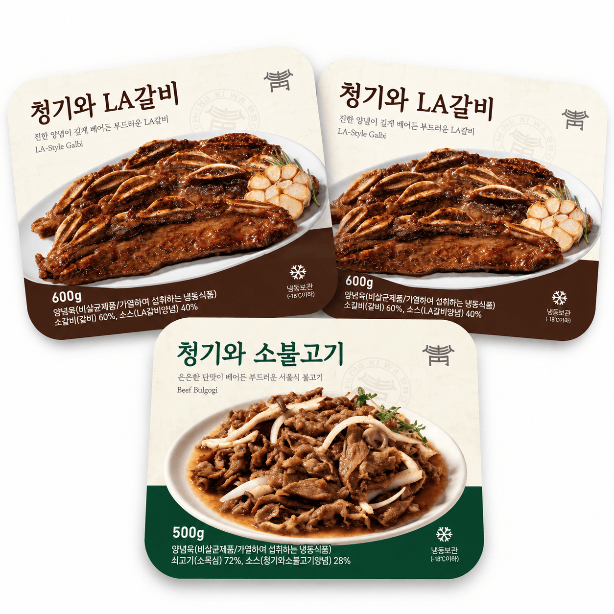 소불고기, LA갈비