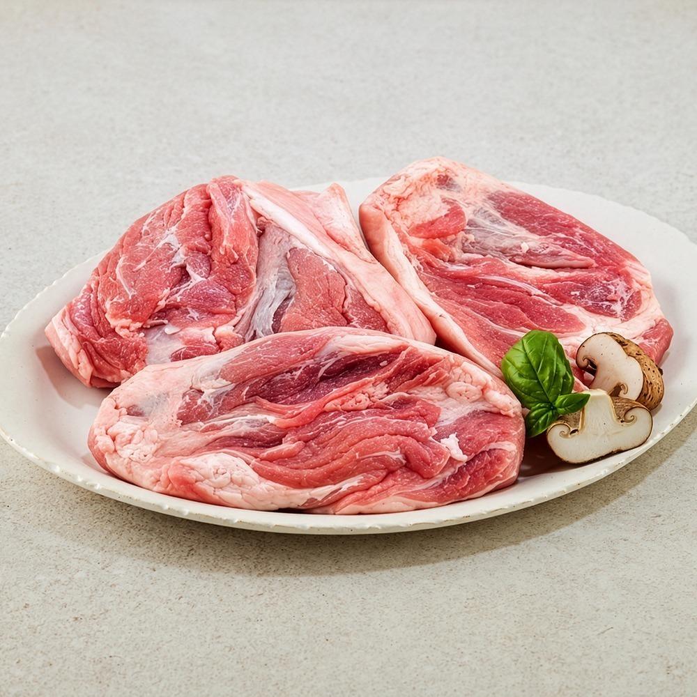 한돈 냉장 미사태(쫄데기살)1kg 더푸주한 미네랄포크