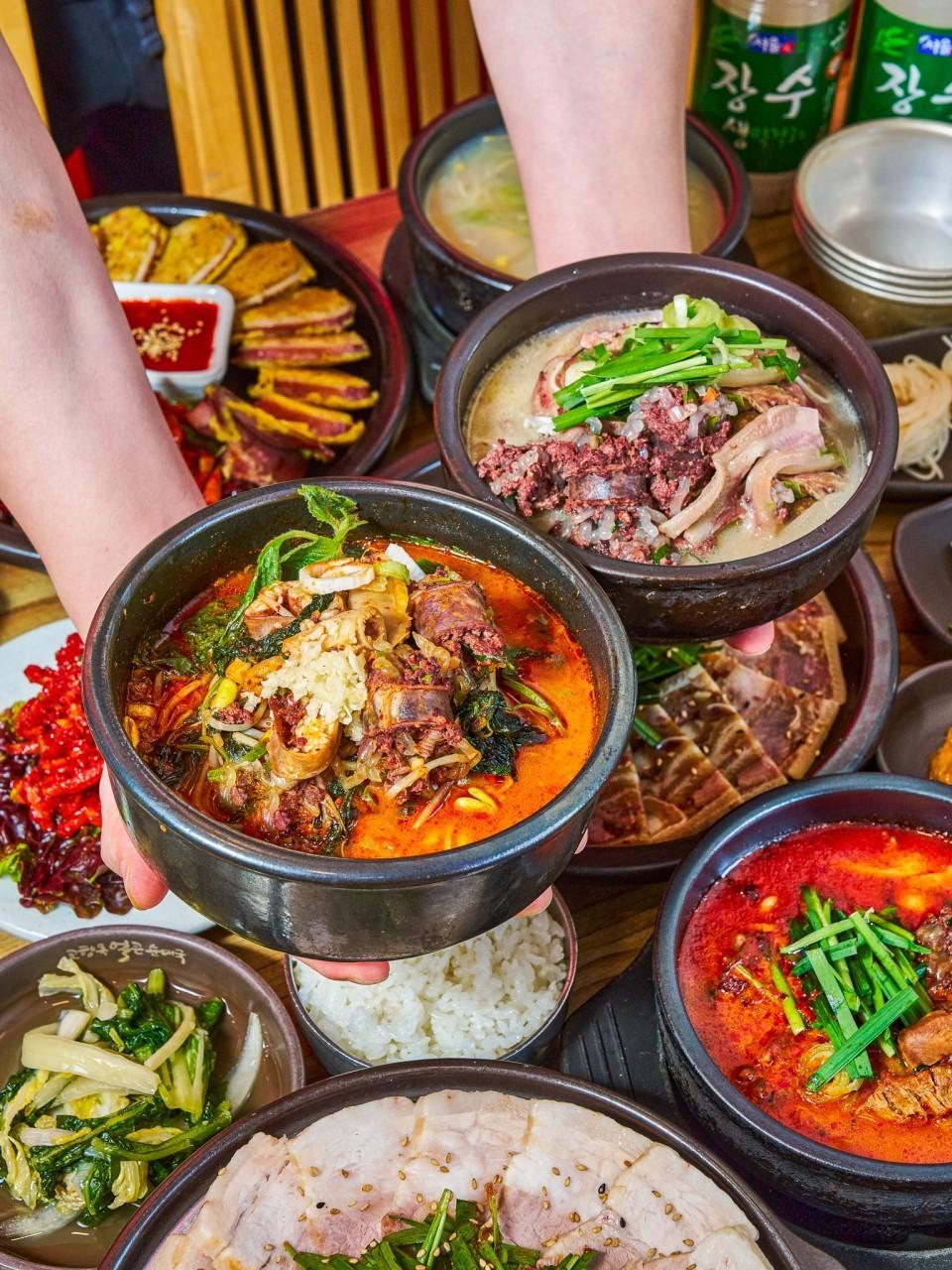고향옥얼큰순대국 호계점 사진 2