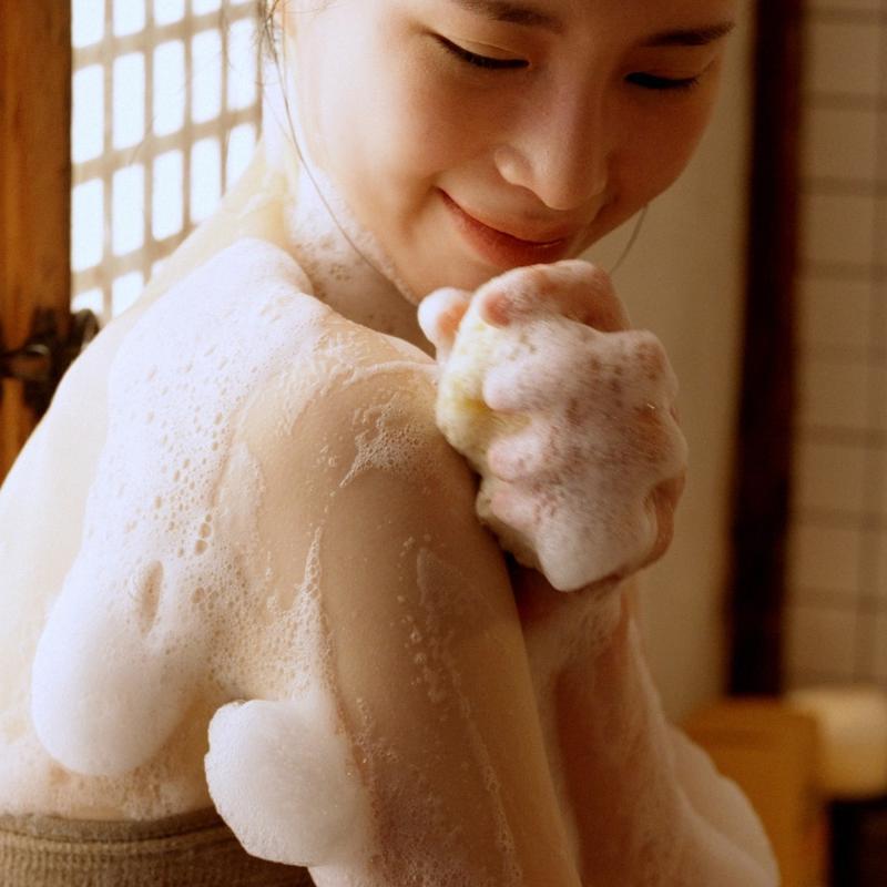 윌라이프 사우나 릴렉싱 올인원 바디워시 500ml + 멘톨 샤워바 세트 사진 4