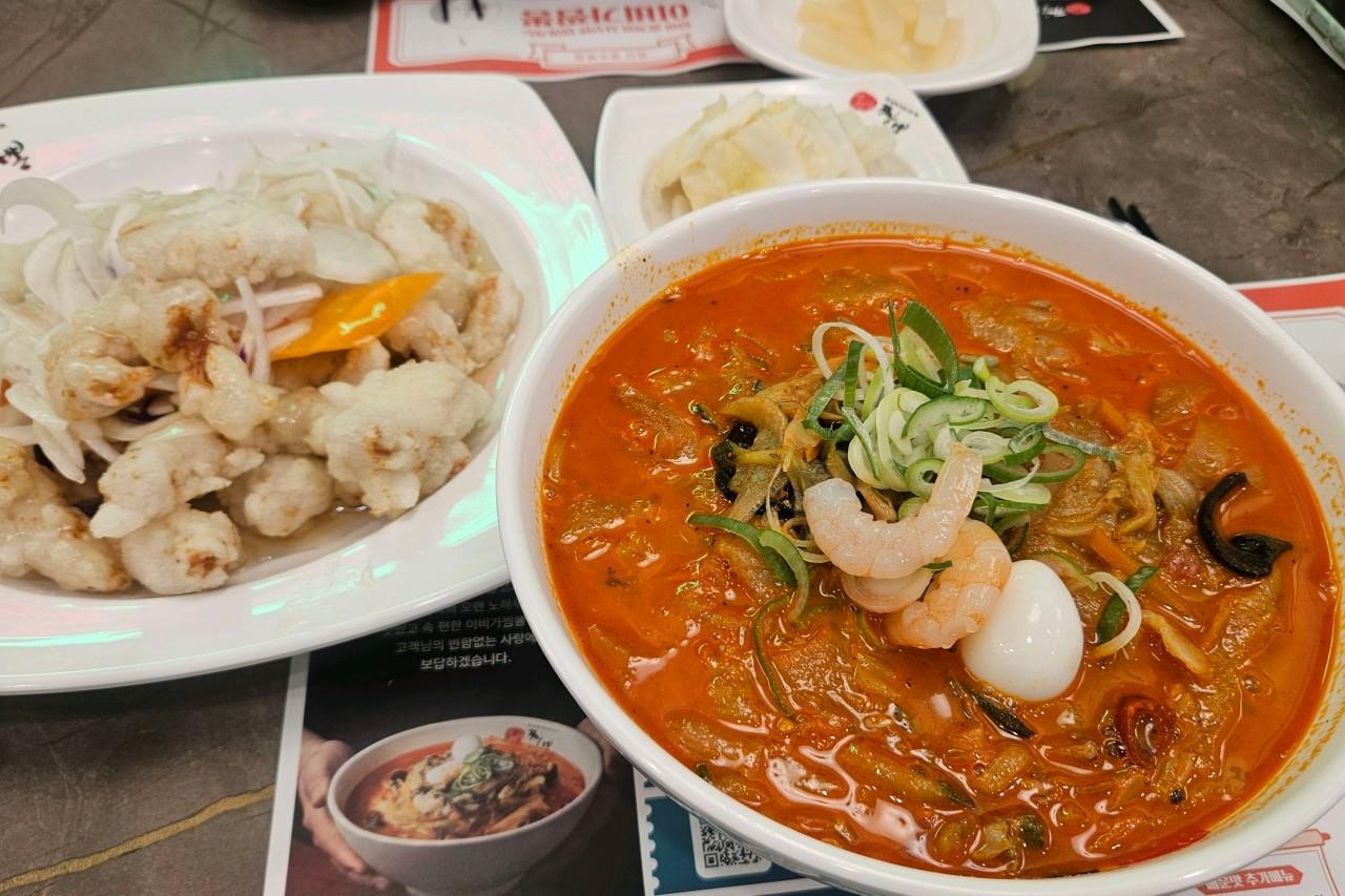 이비가짬뽕 금산 용수목점