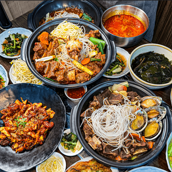청양골송아지매운갈비찜