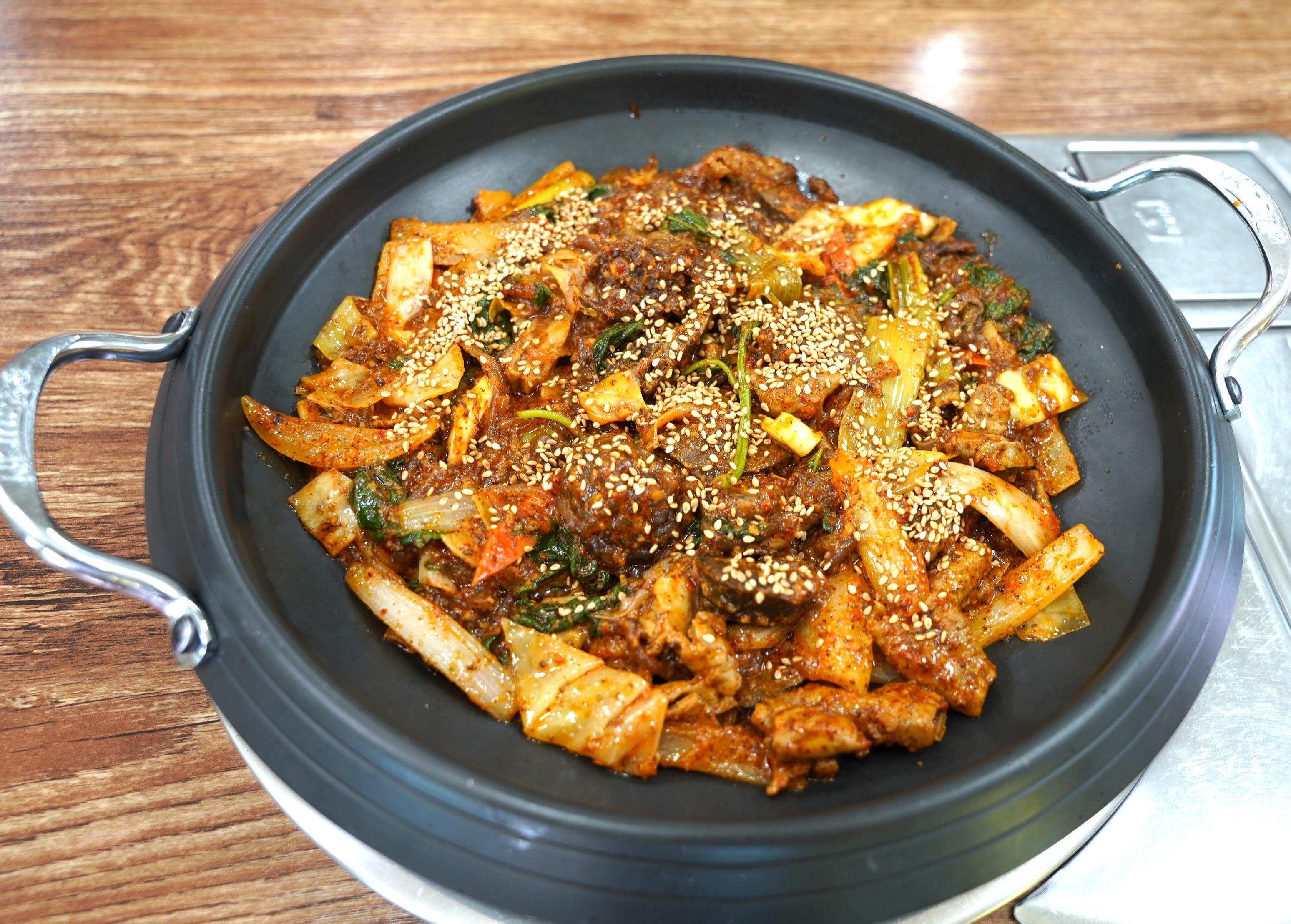 박가네순대볶음