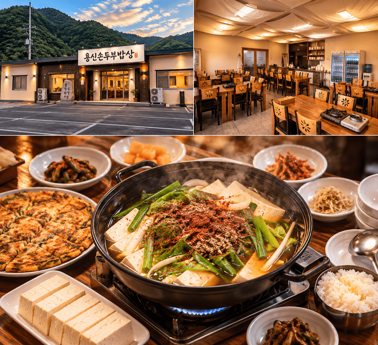 용신손두부밥상