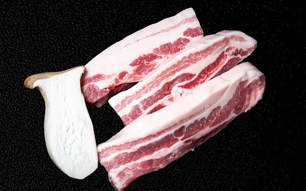 삼부자 돼지고기