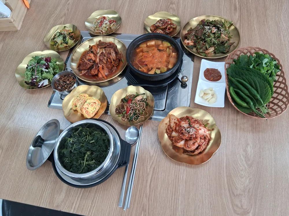 한돈모듬버섯숯불구이