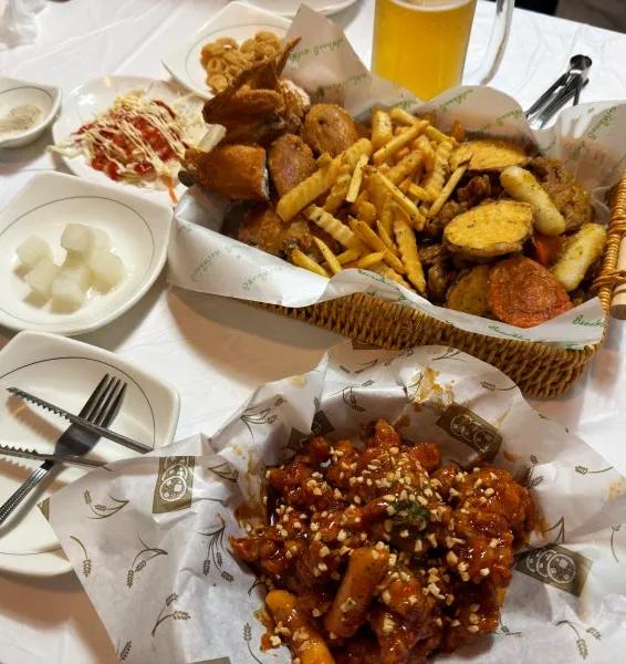 금계통닭 통영정량점