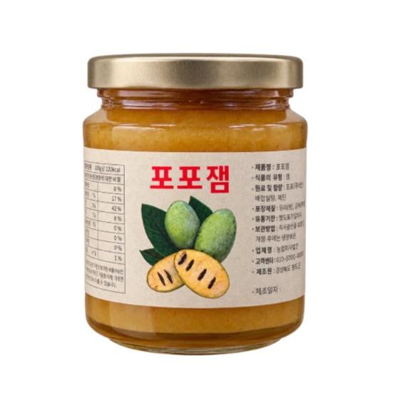 국산 수제 포포잼 스프레드