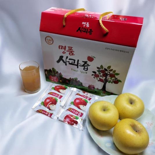홍옥 사과즙