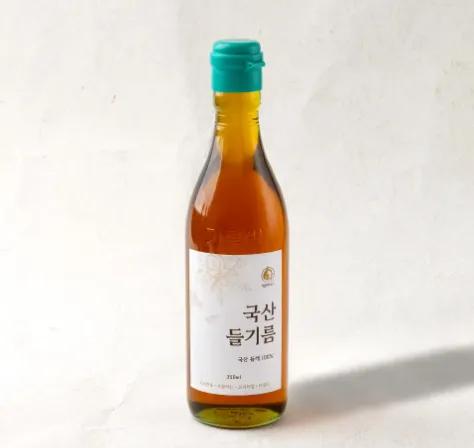 국산들기름