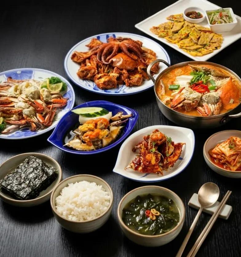 마산게낙찜.해마끼 간장게장