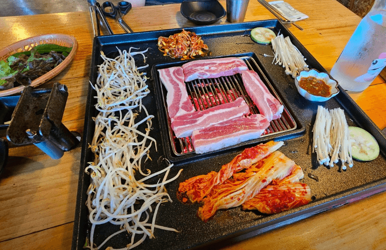 참나무장작 직화구이