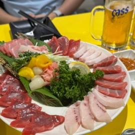 자양동 푸짐하게 즐길 수 있는 횟집 [강남어판장]