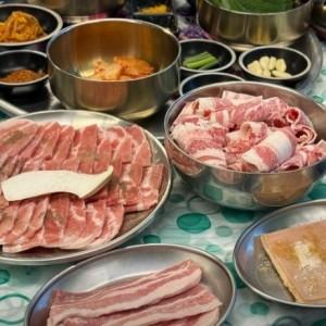 복고 쟁반냉삼