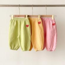 거즈 고쟁이바지 S 색상랜덤(green, yellow...
