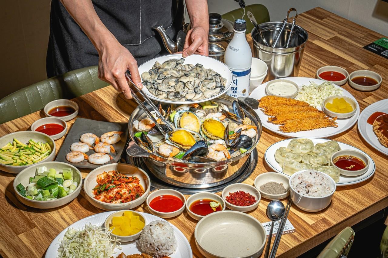 강경해물칼국수