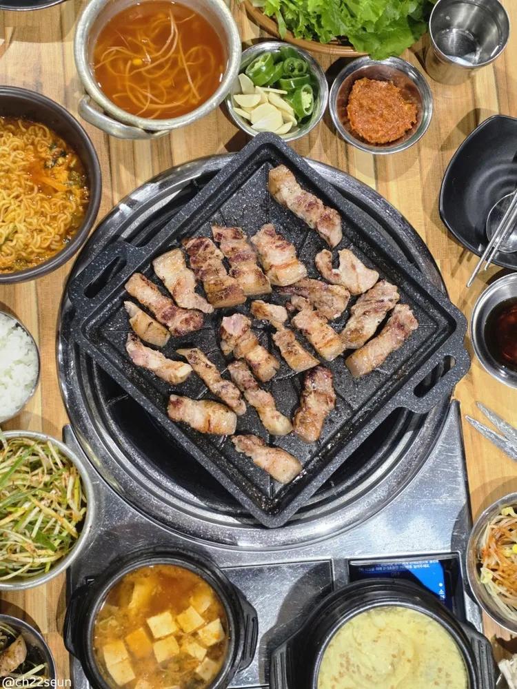 연탄초벌구이