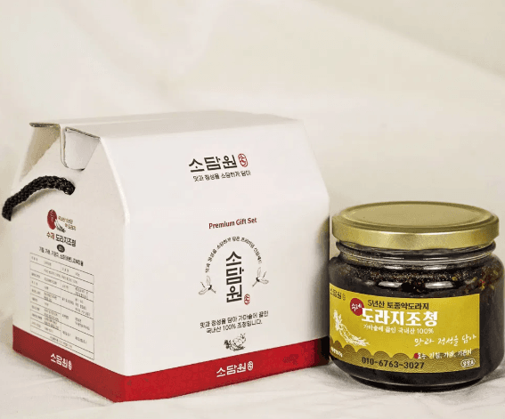 국내산 5년산 약도라지조청
