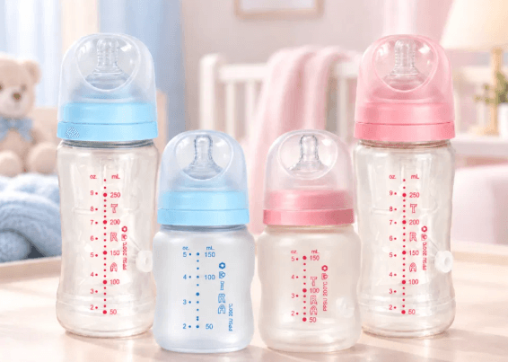 실리콘 풍선 젖병 150ml