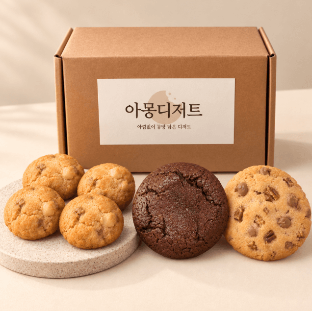 수제쿠키 답례품 선물세트 6개입