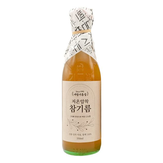 저온압착 참기름 350ml