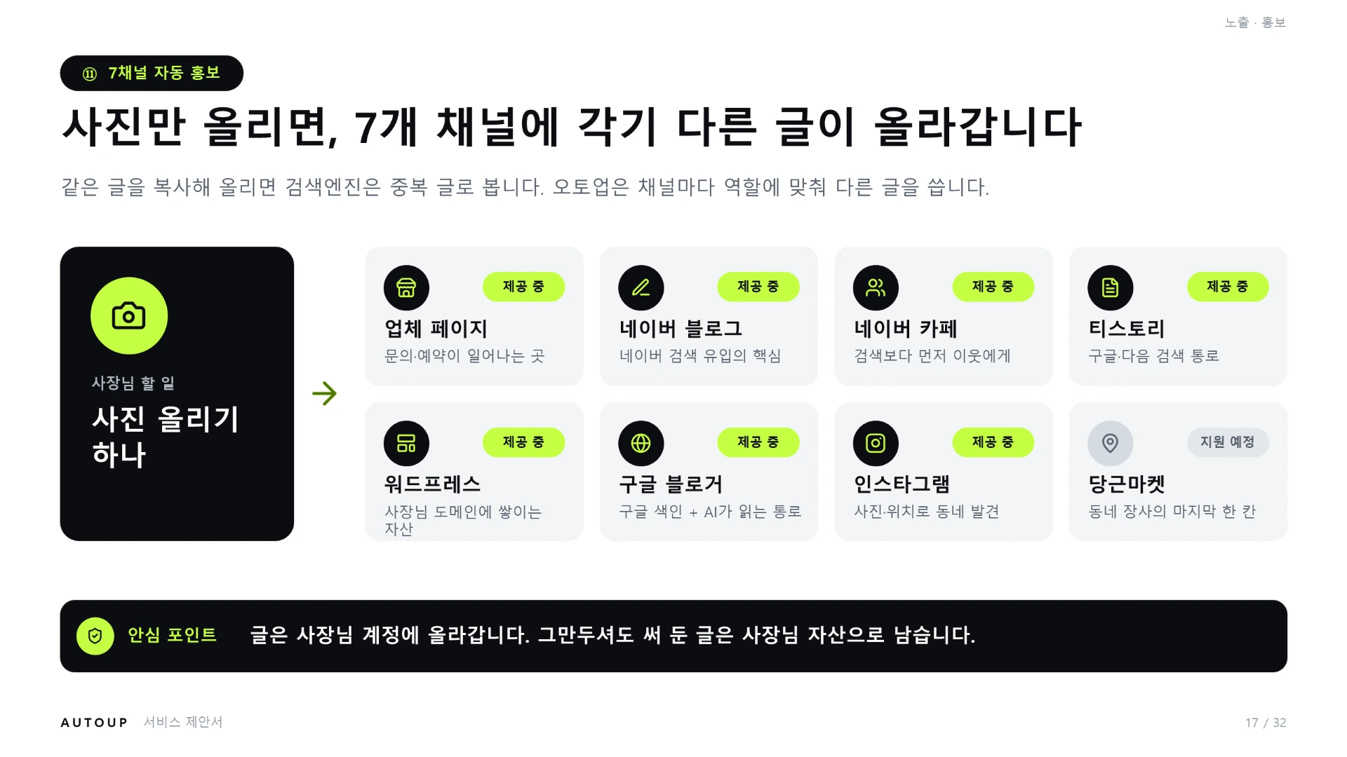 제안서 17쪽